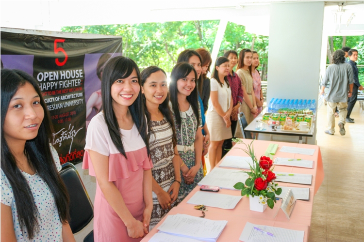 โครงการ Open house ครั้งที่ 5  คณะสถาปัตยกรรมศาสตร์