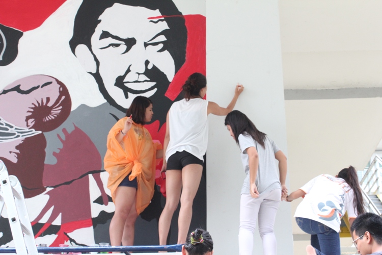 โครงการผนังศิลป์ถาปัตย์ 