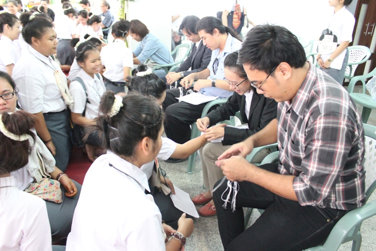 โครงการไหว้ครูและครอบครู ประจำปีการศึกษา 2556