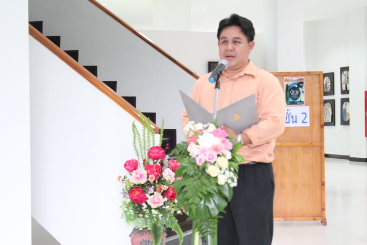 นิทรรศการแสดงผลงานของคณาจารย์ ใน THE CROSS PROJECT Lectures Exhibition