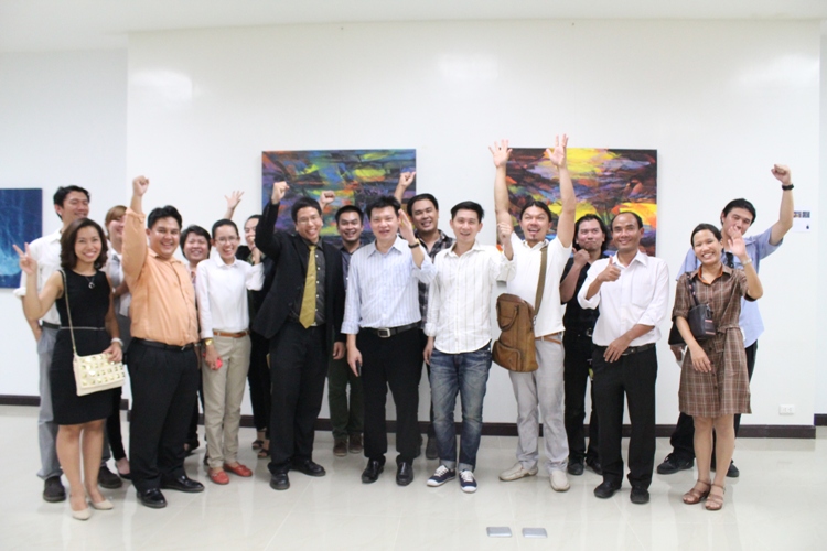 นิทรรศการแสดงผลงานของคณาจารย์ ใน THE CROSS PROJECT Lectures Exhibition