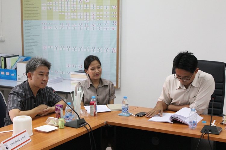ประเมินหลักสูตรสถาปัตยกรรมศาสตรบัณฑิต 