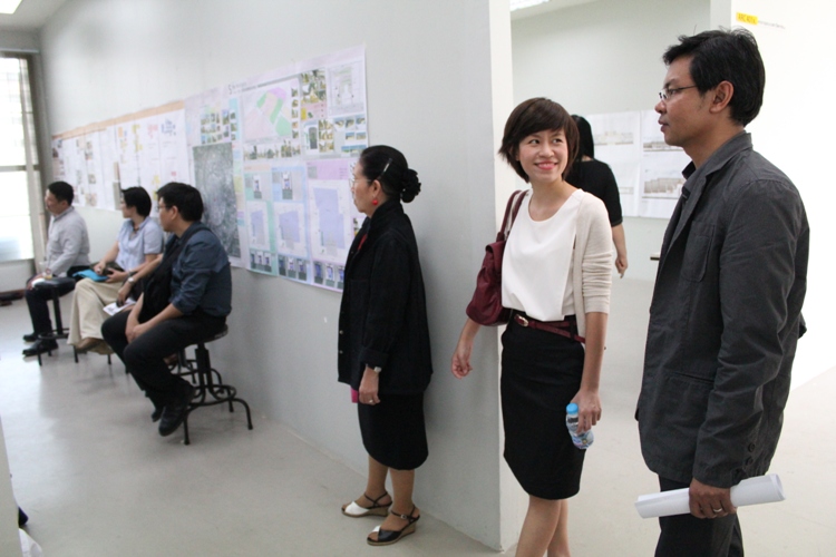 ประเมินหลักสูตรสถาปัตยกรรมศาสตรบัณฑิต 
