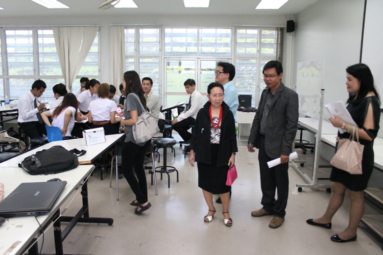 ประเมินหลักสูตรสถาปัตยกรรมศาสตรบัณฑิต 