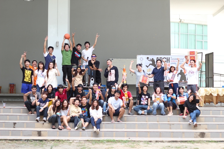 โครงการ ARCH Cup ครั้งที่ 4  (กีฬาภายในคณะ) ประจำปีการศึกษา 2556