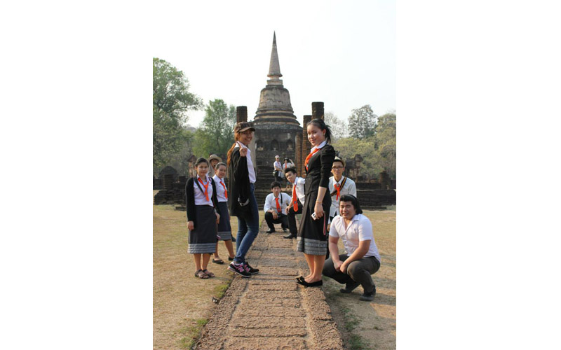 โครงการทัศนศึกษาร่วมกัน (MOU) ระหว่างคณะสถาปัตยกรรมศาสตร์ มหาวิทยาลัยแห่งชาติลาว สปป.ลาว และ คณะสถาปัตยกรรมศาสตร์ มหาวิทยาลัยนเรศวร