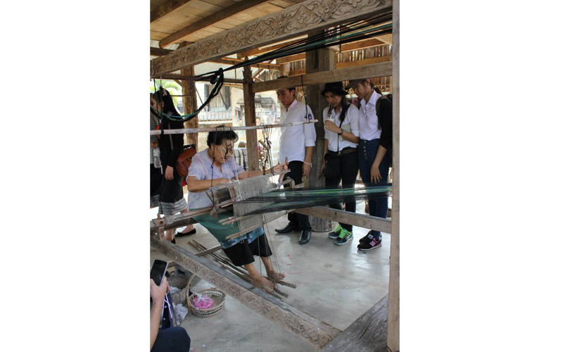 โครงการทัศนศึกษาร่วมกัน (MOU) ระหว่างคณะสถาปัตยกรรมศาสตร์ มหาวิทยาลัยแห่งชาติลาว สปป.ลาว และ คณะสถาปัตยกรรมศาสตร์ มหาวิทยาลัยนเรศวร