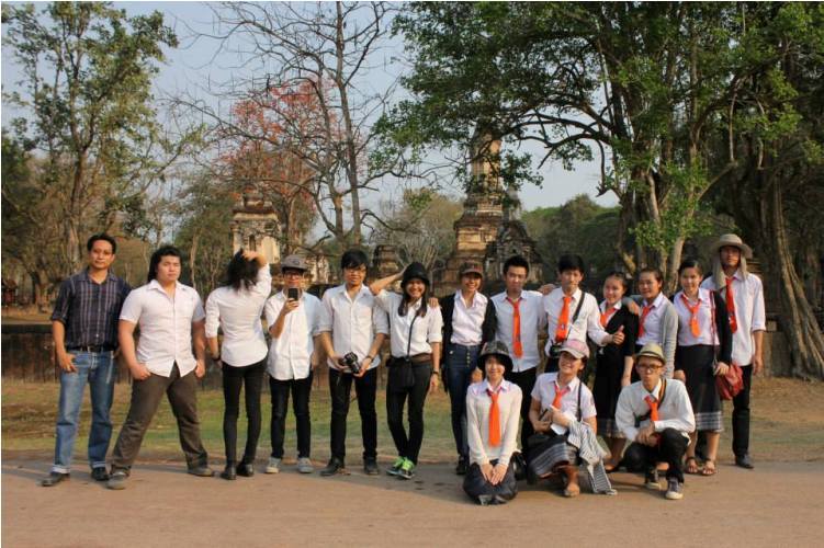 โครงการทัศนศึกษาร่วมกัน (MOU) ระหว่างคณะสถาปัตยกรรมศาสตร์ มหาวิทยาลัยแห่งชาติลาว สปป.ลาว และ คณะสถาปัตยกรรมศาสตร์ มหาวิทยาลัยนเรศวร