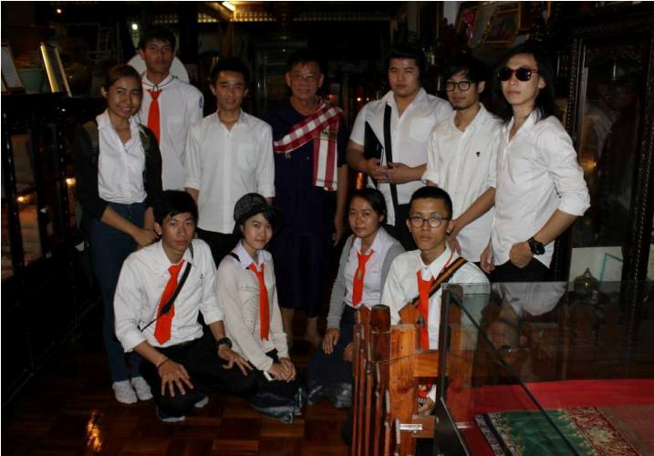 โครงการทัศนศึกษาร่วมกัน (MOU) ระหว่างคณะสถาปัตยกรรมศาสตร์ มหาวิทยาลัยแห่งชาติลาว สปป.ลาว และ คณะสถาปัตยกรรมศาสตร์ มหาวิทยาลัยนเรศวร