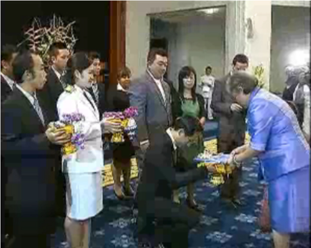 ผศ.ดร.วัชรินทร์ จินต์วุฒิ เข้าเฝ้าทูลละอองพระบาทสมเด็จพระเทพรัตนราชสุดาฯ สยามบรมราชกุมารี