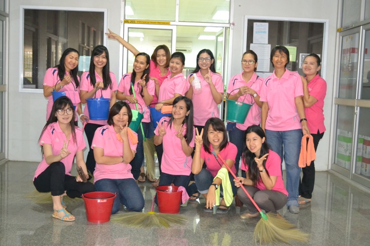 โครงการ Big Cleaning Day  ประจำปีการศึกษา 2556 