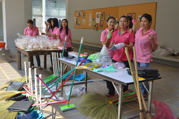 โครงการ Big Cleaning Day  ประจำปีการศึกษา 2556 
