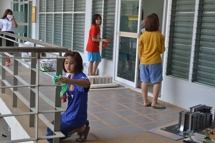 โครงการ Big Cleaning Day  ประจำปีการศึกษา 2556 