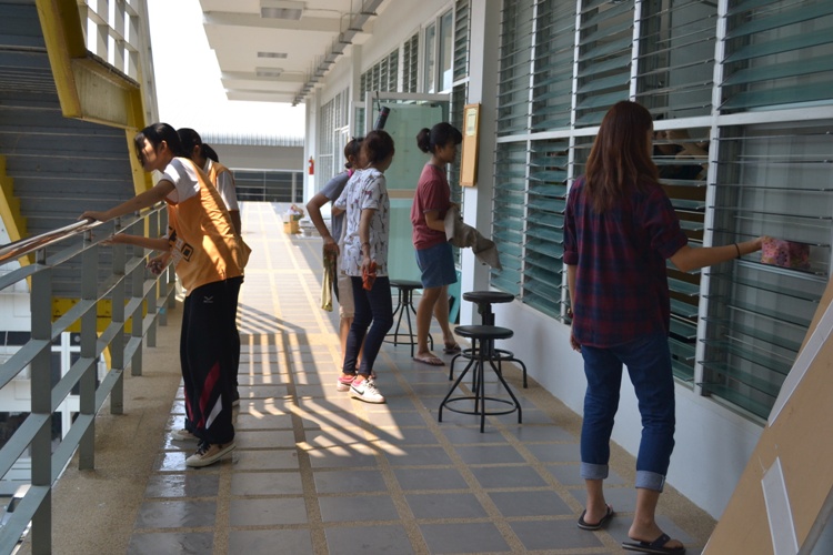 โครงการ Big Cleaning Day  ประจำปีการศึกษา 2556 