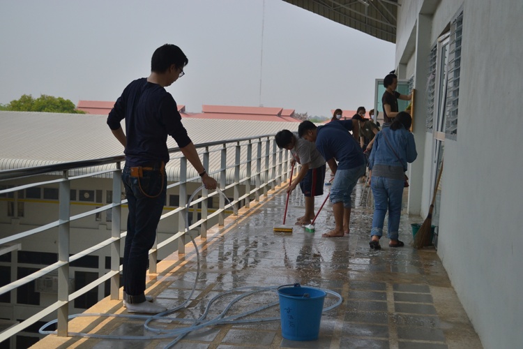 โครงการ Big Cleaning Day  ประจำปีการศึกษา 2556 