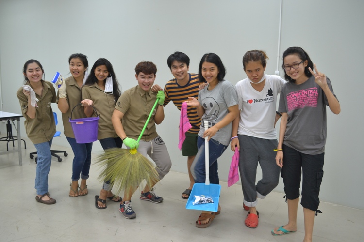 โครงการ Big Cleaning Day  ประจำปีการศึกษา 2556 