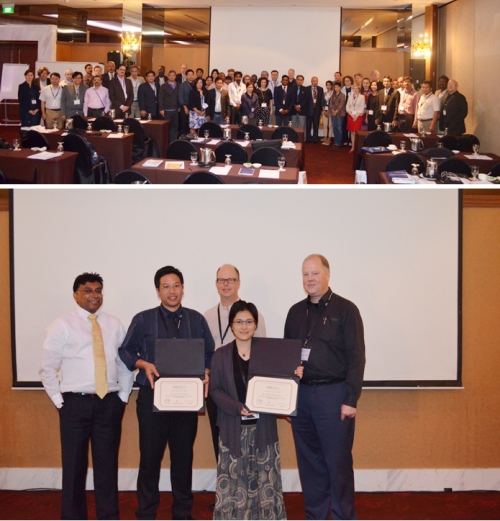 ดร.สันต์ จันทร์สมศักดิ์ และ ดร.สิริมาศ เฮงรัศมี  ได้รับรางวัล  Best Research Paper