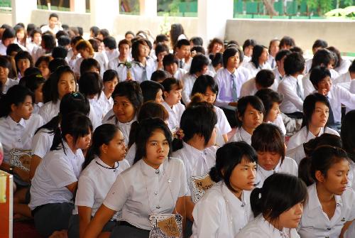 พิธีไหว้ครูและครอบครู ปีการศึกษา 2551