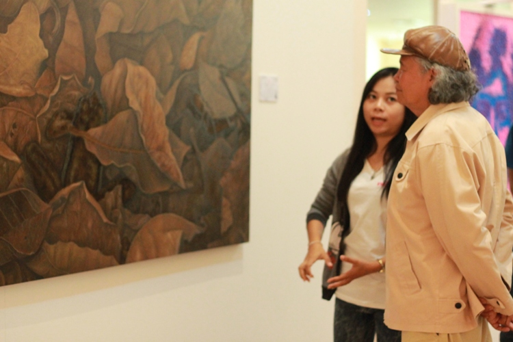 นิทรรศการจัดแสดงผลงานศิลปะนิพนธ์ของนิสิตชั้นปีที่ 4 สาขาวิชาออกแบบทัศนศิลป์ ปีการศึกษา 2556  