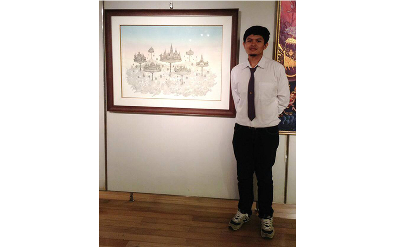 นิทรรศการ ศิลปะนิพนธ์ยอดเยี่ยม  ครั้งที่ 6 ปี 2557