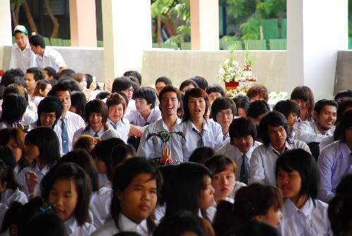 พิธีไหว้ครูและครอบครู ปีการศึกษา 2551