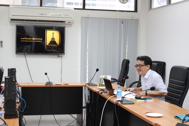 ภาควิชาสถาปัตยกรรม คณะสถาปัตยกรรมศาสตร์ ตรวจประเมินประกันคุณภาพการศึกษา ประจำปีการศึกษา 2556