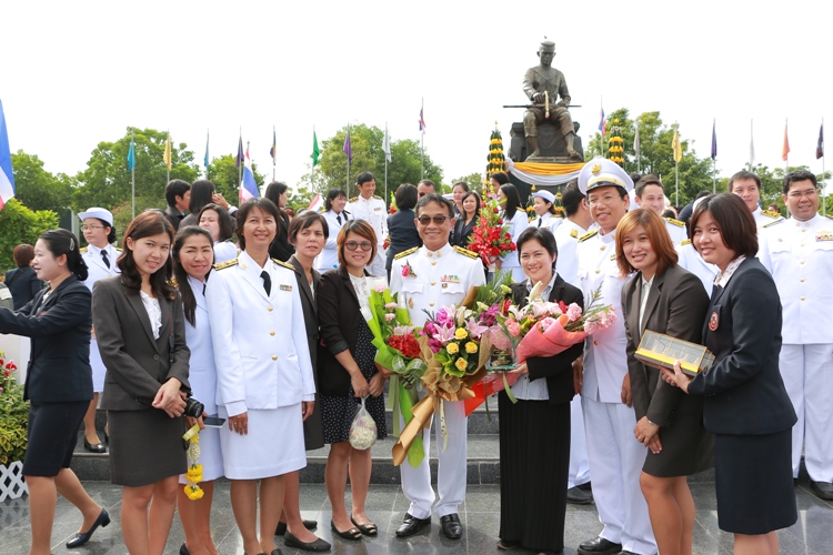 ร่วมพิธีบวงสรวง สมเด็จพระนเรศวรมหาราช ในวันคล้ายวันสถาปนามหาวิทยาลัยเนรศวร 