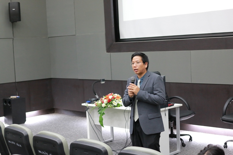 โครงการ ปฐมนิเทศนิสิตระดับบัณฑิตศึกษา ประจำปีการศึกษา 2557