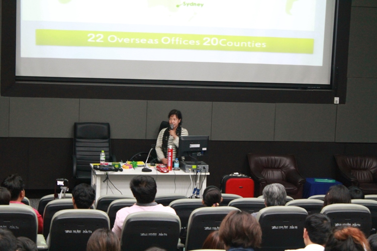 บรรยายพิเศษ เรื่อง Asia Student Package Design Competition (ASPAC)