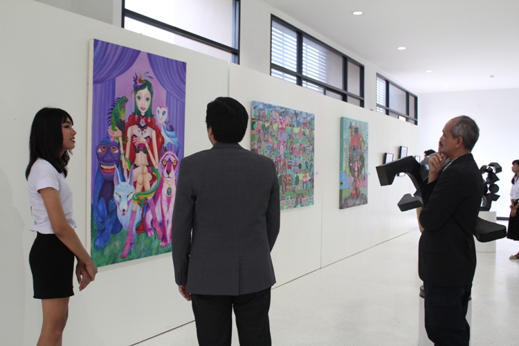 นิทรรศการการแสดงผลงาน SYNCHRONIZE EXHIBITION ART