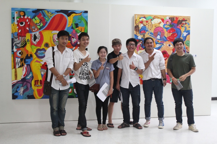 นิทรรศการการแสดงผลงาน SYNCHRONIZE EXHIBITION ART