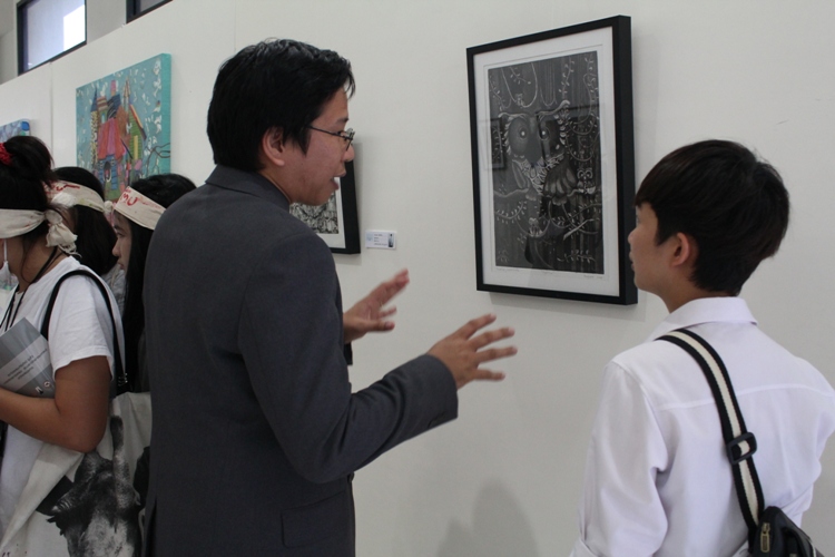 นิทรรศการการแสดงผลงาน SYNCHRONIZE EXHIBITION ART