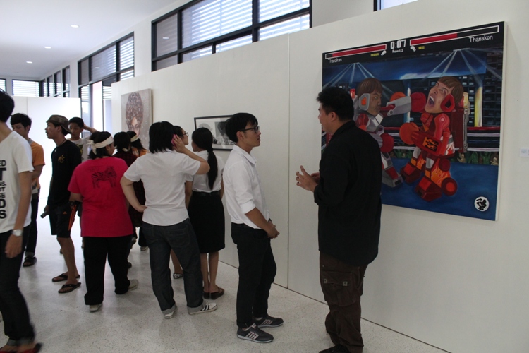 นิทรรศการการแสดงผลงาน SYNCHRONIZE EXHIBITION ART
