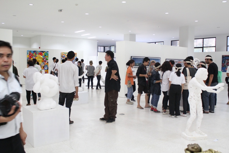 นิทรรศการการแสดงผลงาน SYNCHRONIZE EXHIBITION ART