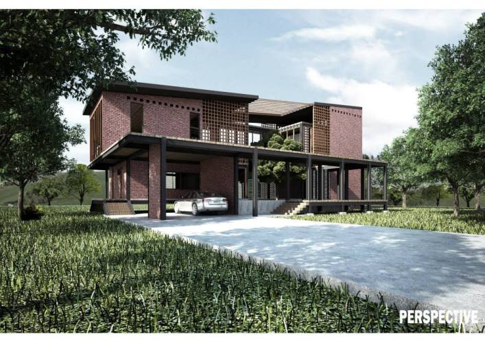 นิสิตสถาปัตย์ คว้ารางวัลชนะเลิศอันดับที่ 1 ประเภทบ้าน Natural Style โครงการ   3Style 3Design 3Home Chapter2