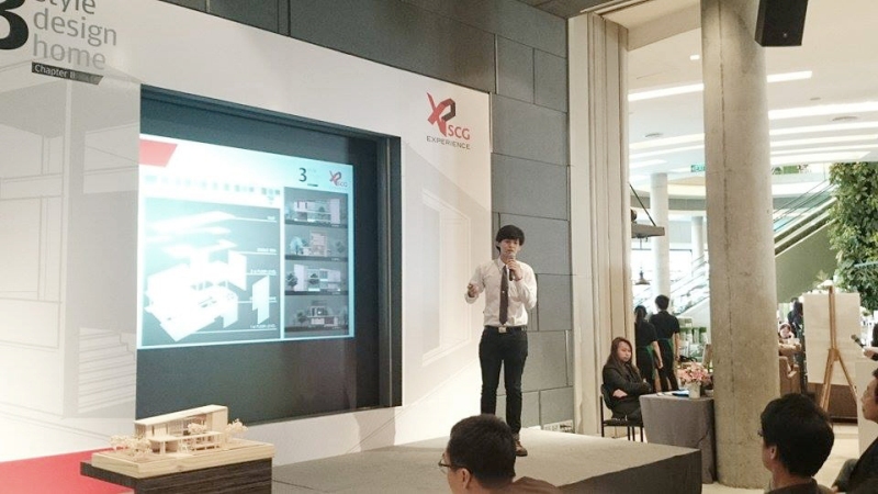 นิสิตสถาปัตย์ คว้ารางวัลชนะเลิศอันดับที่ 1 ประเภทบ้าน Natural Style โครงการ   3Style 3Design 3Home Chapter2