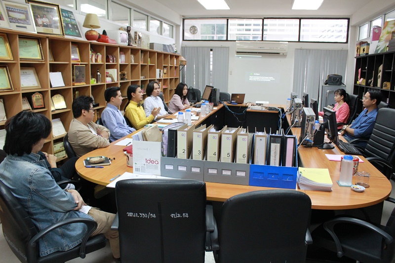 QA หลักสูตรศิลปกรรมศาสตร์บัณฑิต (การออกแบบสื่อนวัตกรรม) ประจำปีการศึกษา 2557