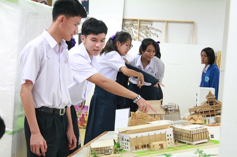 โรงเรียนสุโขทัยวิทยาคม ศึกษาดูงานและรับฟังการแนะแนวคณะสถาปัตยกรรมศาสตร์