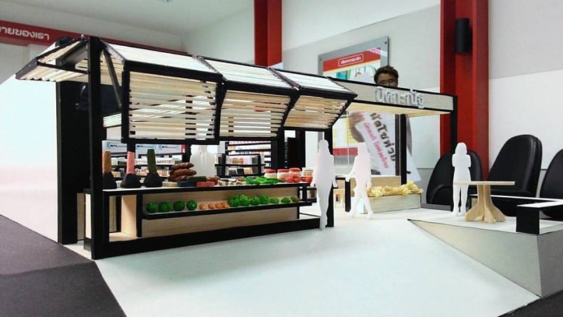 นิสิตได้รับรางวัลชนะเลิศ การประกวดออกแบบปรับปรุงร้านโชห่วย โชว์เสน่ห์ ประจำปี 2559