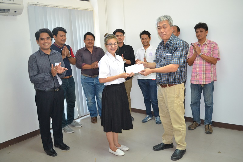 นิสิตได้รับรางวัลการประกวดออกแบบมาสคอต ของบริษัท นิธิบูรณ์ เซลล์ แอนด์ เซอร์วิส จำกัด