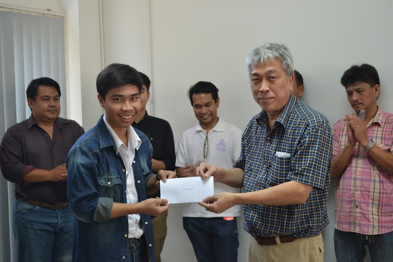 นิสิตได้รับรางวัลการประกวดออกแบบมาสคอต ของบริษัท นิธิบูรณ์ เซลล์ แอนด์ เซอร์วิส จำกัด