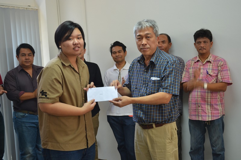 นิสิตได้รับรางวัลการประกวดออกแบบมาสคอต ของบริษัท นิธิบูรณ์ เซลล์ แอนด์ เซอร์วิส จำกัด