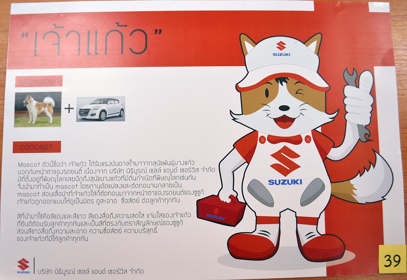 นิสิตได้รับรางวัลการประกวดออกแบบมาสคอต ของบริษัท นิธิบูรณ์ เซลล์ แอนด์ เซอร์วิส จำกัด