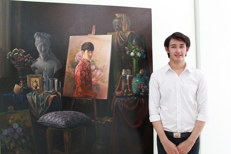 นิทรรศการศิลปกรรมผลงานศิลปนิพนธ์ของนิสิตชั้นปีที่ 4 สาขาวิชาออกแบบทัศนศิลป์ ประจำปีการศึกษา 2558 