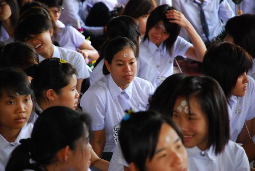 พิธีไหว้ครูและครอบครู ปีการศึกษา 2551