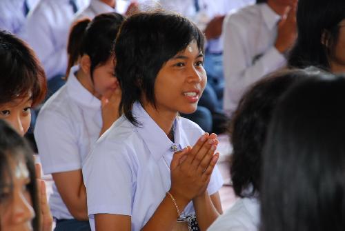 พิธีไหว้ครูและครอบครู ปีการศึกษา 2551