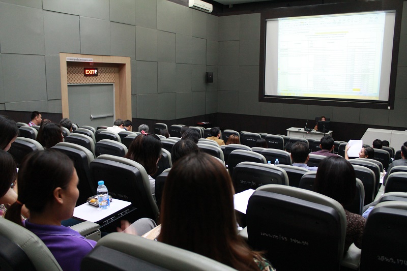 โครงการสัมมนาบุคลากรเพื่อประเมินและพัฒนาแผนดำเนินงานประจำปี 2559