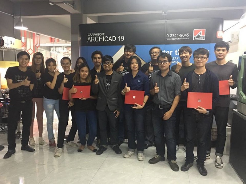 นิสิตได้รับรางวัลชนะเลิศ และ Popular Vote ArchiCAD Design &amp; Skill Contest 2016 