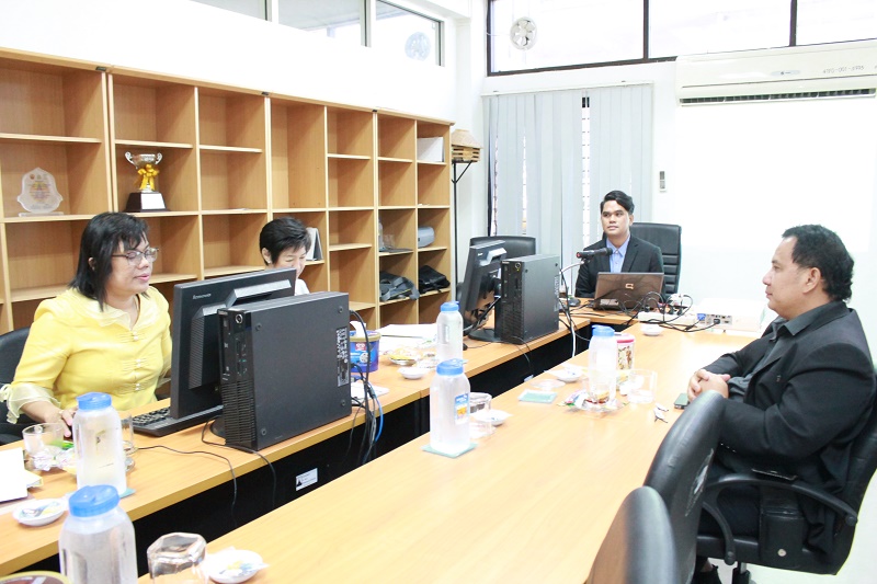 ภาควิชาศิลปะและการออกแบบ คณะสถาปัตยกรรมศาสตร์ จัดประเมินประกันคุณภาพการศึกษาระดับหลักสูตร ประจำปีการศึกษา 2558