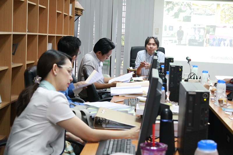 ภาควิชาศิลปะและการออกแบบ คณะสถาปัตยกรรมศาสตร์ จัดประเมินประกันคุณภาพการศึกษาระดับหลักสูตร ประจำปีการศึกษา 2558